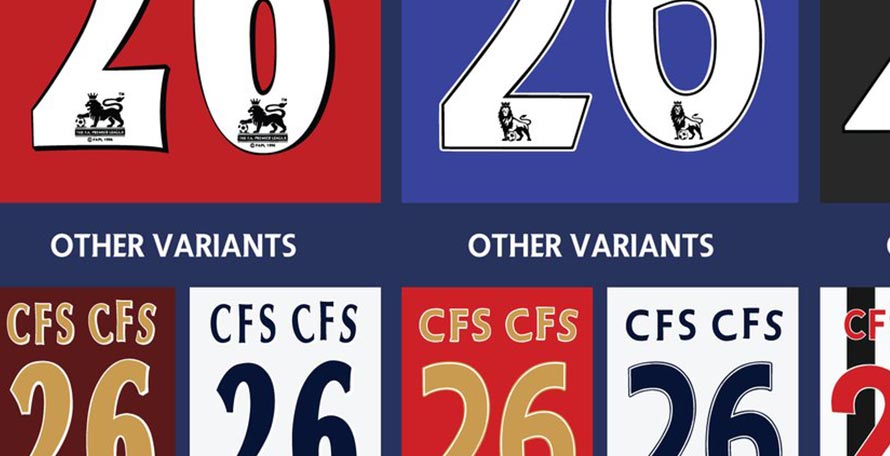 Пример шрифта Premier League Condensed Bold